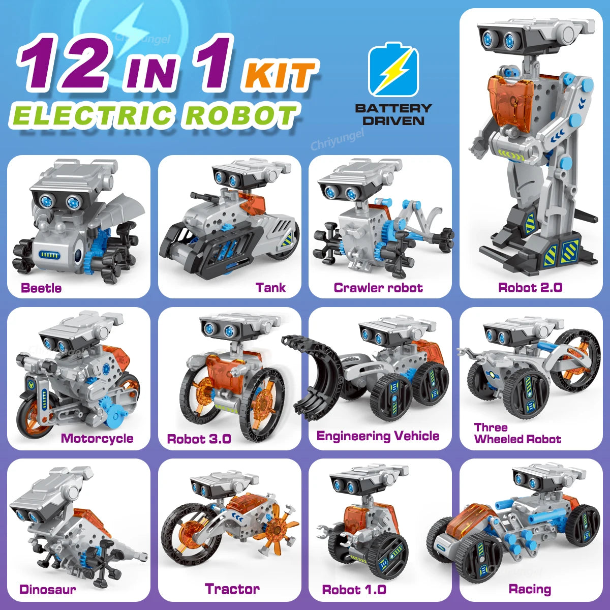 Totsy™ RoboQuest 12-in-1